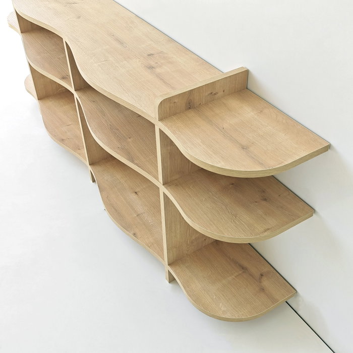Hanah Home Flusso - Sapphire Oak